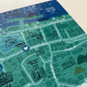 Dartmouth 500 Piece Jigsaw Puzzle – Town Map