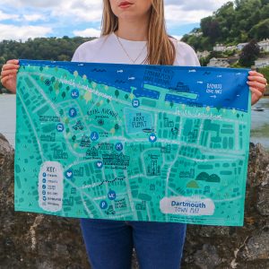 Town Map Tea Towel